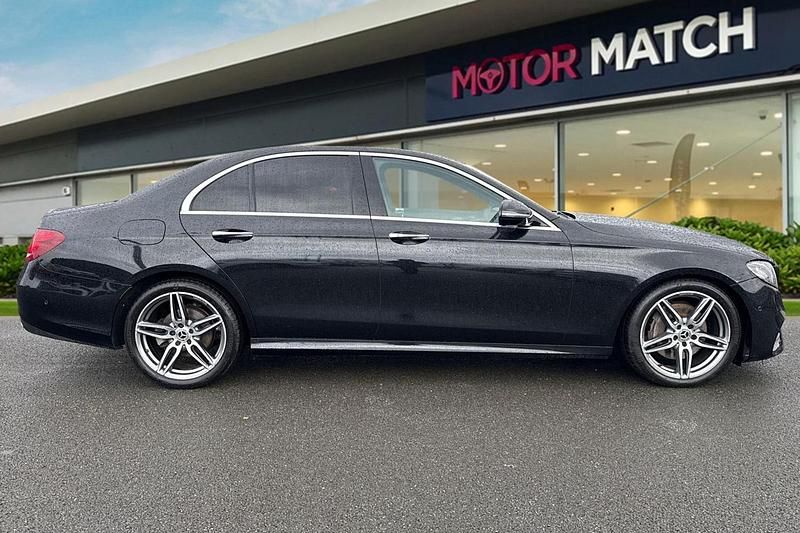 Used Mercedes E200 AMG line 184 HP (135 kW) 2019 Black Sedan