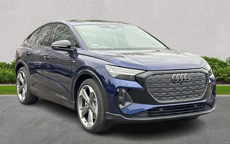 New 2024 Audi Q4 Sportback e-tron Black Edition SUV | £53,099 (Fair price) - Image 1/4