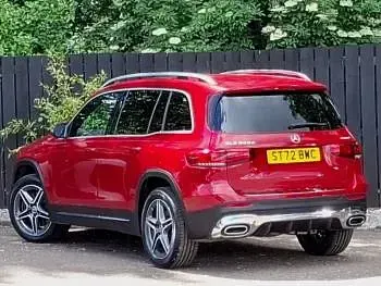 Used Mercedes GLB220 AMG line 190 HP (139 kW) 2022 Red SUV