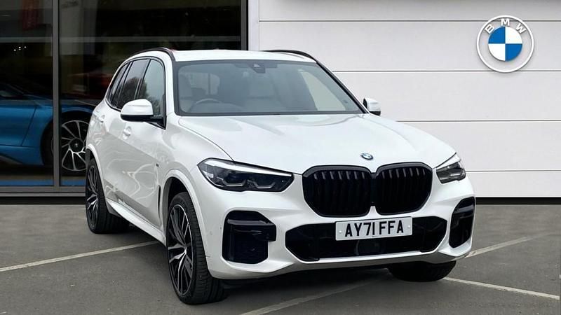 Used BMW X5 M Sport 282 HP (207 kW) 2021 White SUV