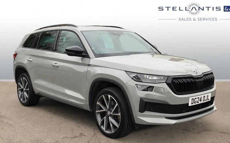 Used Skoda Kodiaq SportLine 200 HP (147 kW) 2023 Grey SUV