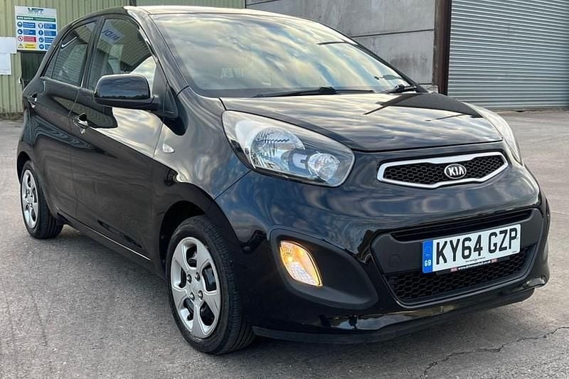 Black Used 2014 Kia Picanto 2 Hatchback | £2,695 (Good price) - Image 1/1