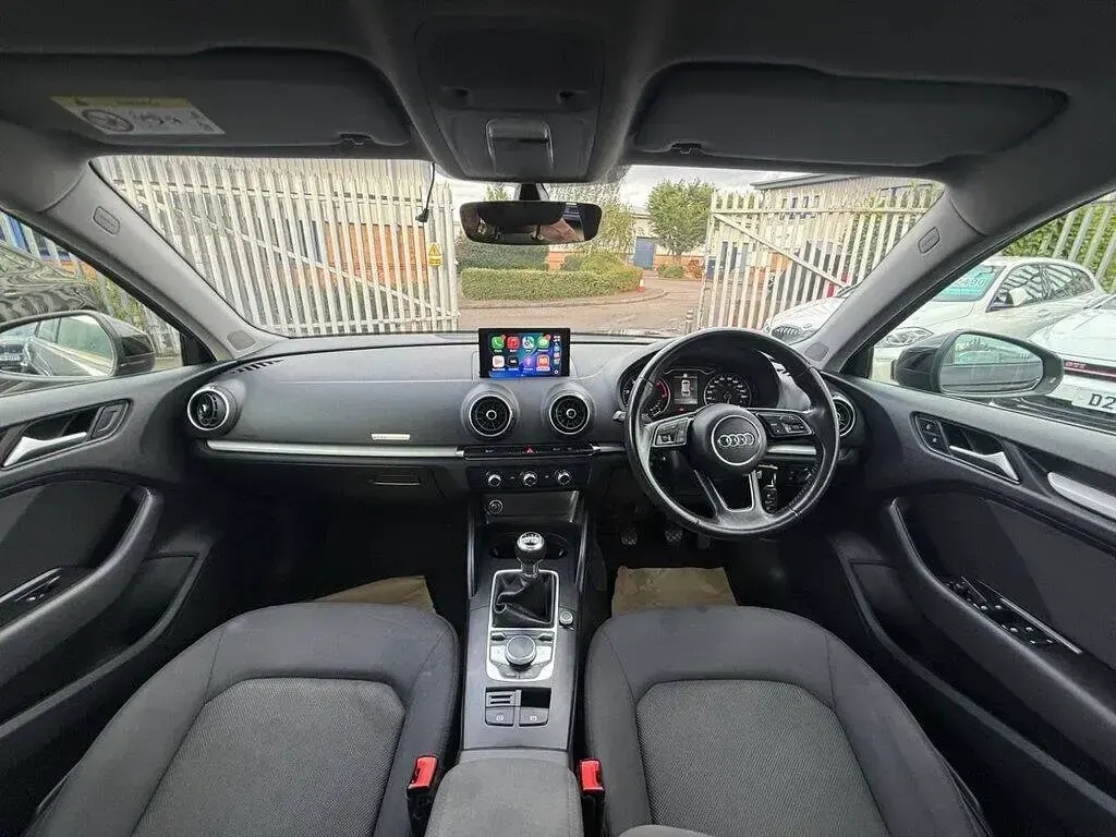 Used Audi A3 150 HP (110 kW) 2018 Black Sedan
