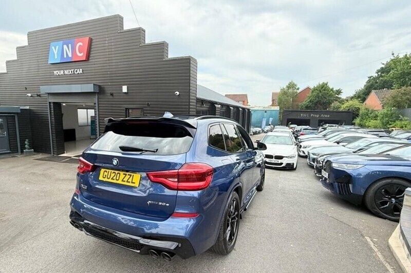Blue Used 2020 BMW X3 M Sport SUV | £22,791 (Fair price) - Image 1/1