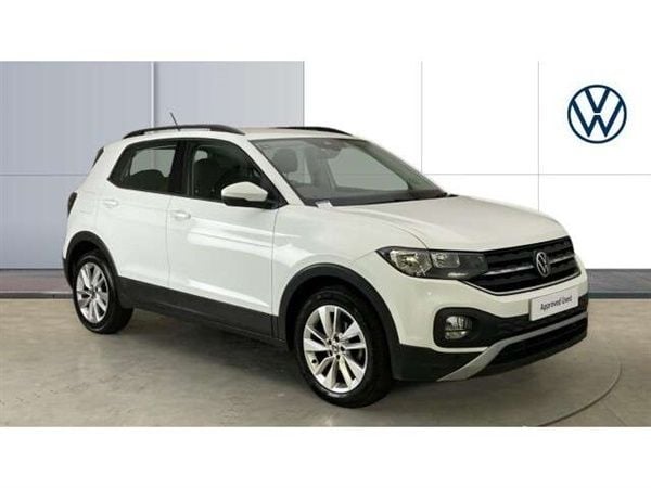 White Used 2022 VW T-Cross SE SUV | £16,091 (Fair price) - Image 1/4