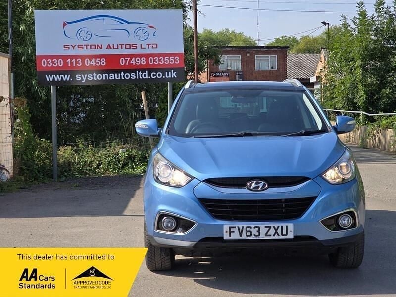 Used Hyundai ix35 Premium 134 HP (98 kW) 2013 Blue SUV