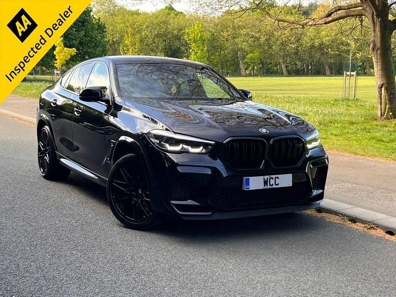 Black Used 2020 BMW X6 M Competition Edition SUV | £56,995 (A bit pricey) - Image 1/4