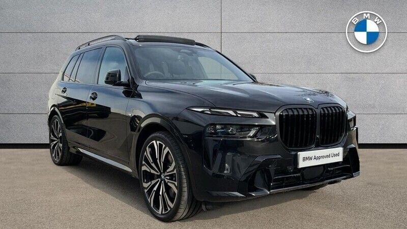 Black Used 2025 BMW X7 M Sport SUV | £81,985 (Fair price) - Image 1/4