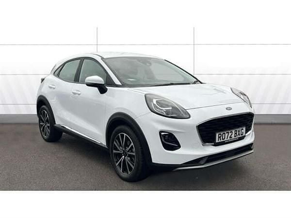 White Used 2022 Ford Puma Titanium SUV | £14,828 (Super price) - Image 1/4