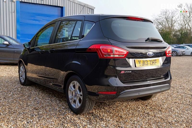 Used Ford B-MAX Zetec 105 HP (77 kW) 2013 Black MPV