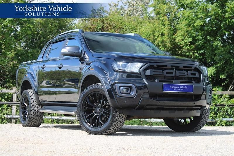 Black Used 2021 Ford Ranger Wildtrack Pickup | £17,989 (A bit pricey) - Image 1/4