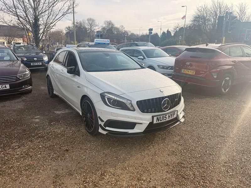 Used Mercedes A45 AMG AMG 360 HP (264 kW) 2015 White Hatchback