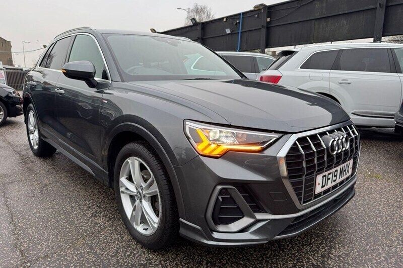 Grey Used 2019 Audi Q3 S-Line SUV | £17,799 (Fair price) - Image 1/1