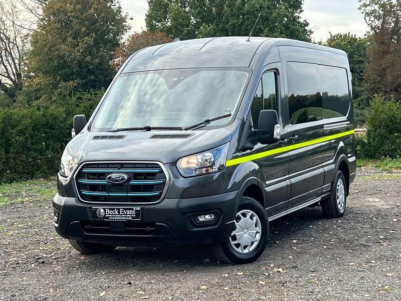 Grey Used 2024 Ford E-Transit Trend Van | £29,200 - Image 1/3
