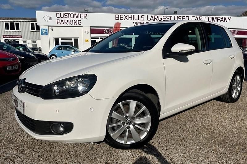 White Used 2012 VW Golf VII Match Hatchback | £5,299 (Expensive) - Image 1/1
