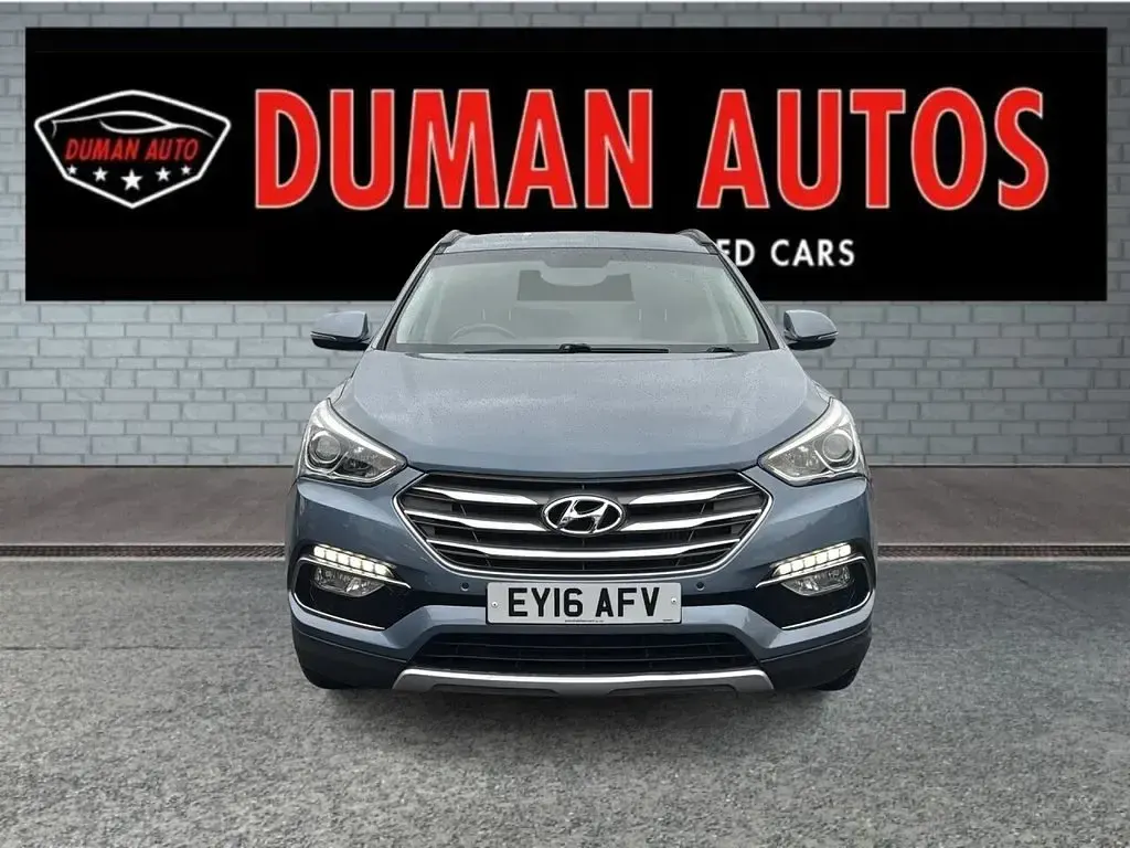 Used Hyundai Santa Fe Premium 200 HP (147 kW) 2016 Blue SUV