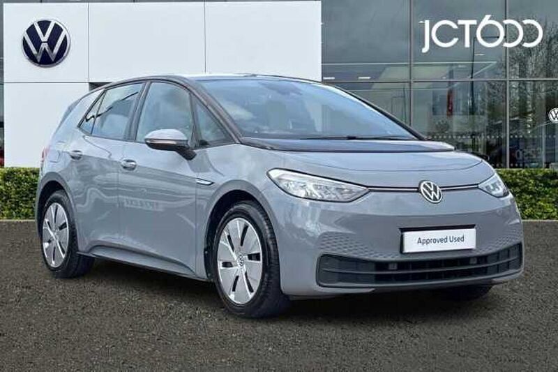 Grey Used 2021 VW ID.3 Pro Performance Hatchback | £14,436 (Good price) - Image 1/4