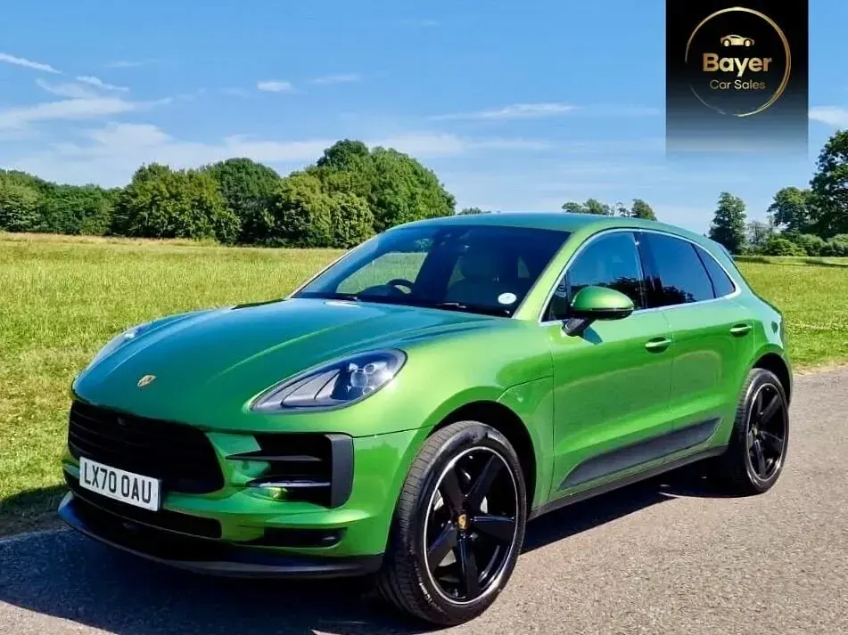Used Porsche Macan S 349 HP (256 kW) 2020 Green SUV