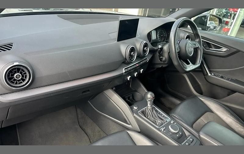 Used Audi Q2 S-Line 116 HP (85 kW) 2018 Mythos black, metallic SUV