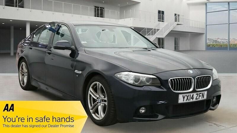 Black Used 2014 BMW 520 M Sport | £6,995 (Fair price) - Image 1/3