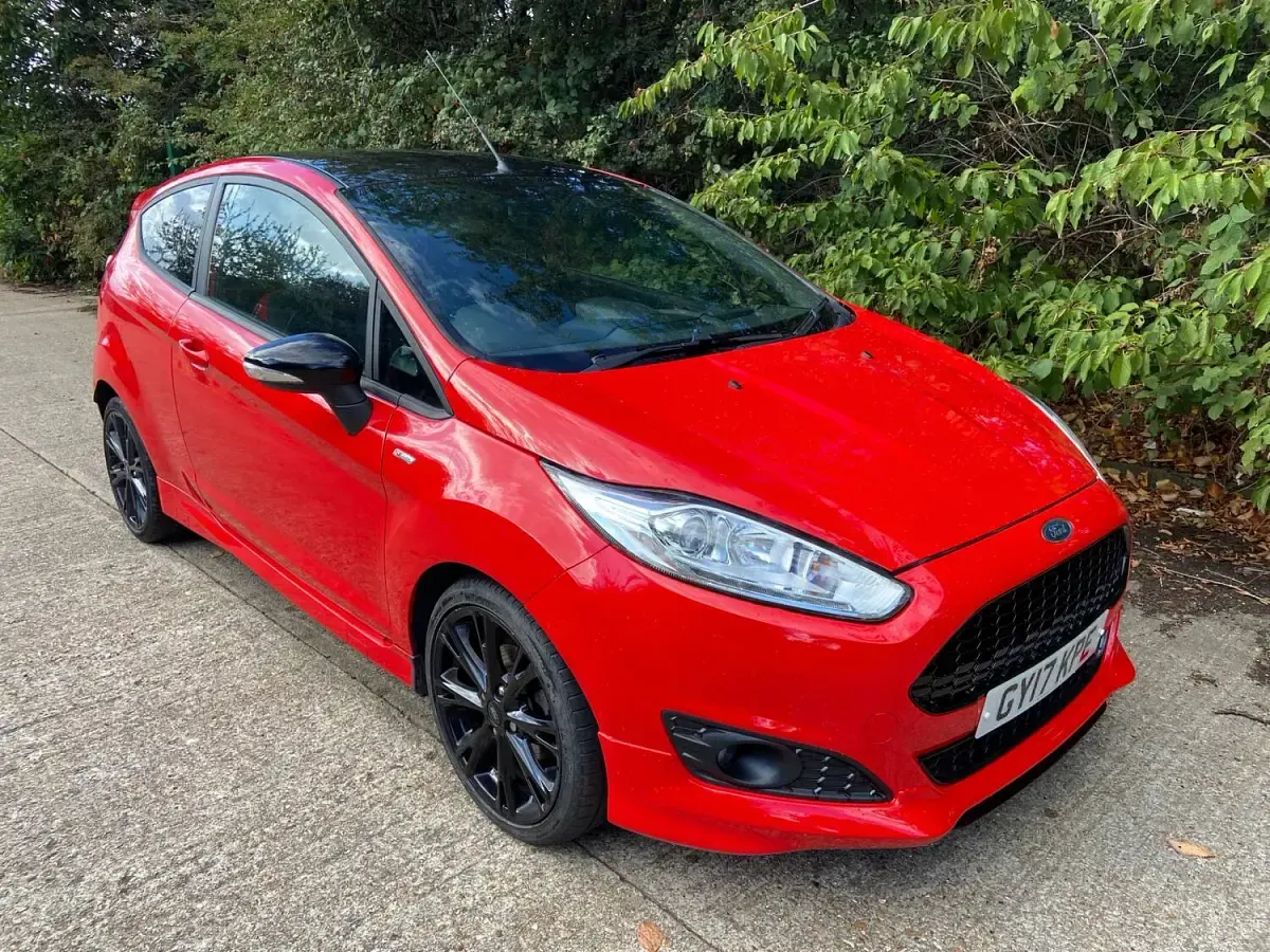 Used Ford Fiesta ST-Line 2017 Red Hatchback