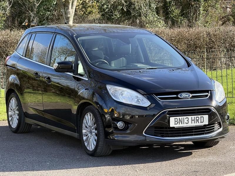 Used Ford Grand C-Max Titanium 115 HP (84 kW) 2013 Black MPV