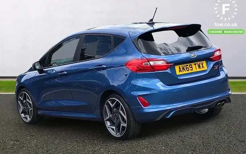 Used Ford Fiesta ST-Line 200 HP (147 kW) 2019 Blue Hatchback