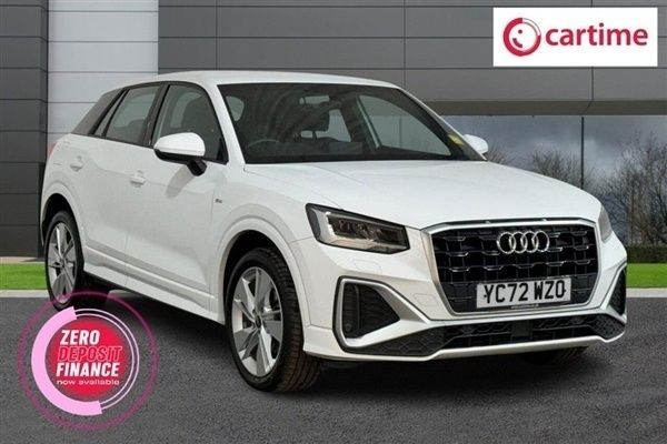 White Used 2022 Audi Q2 S-Line SUV | £23,910 (Expensive) - Image 1/1