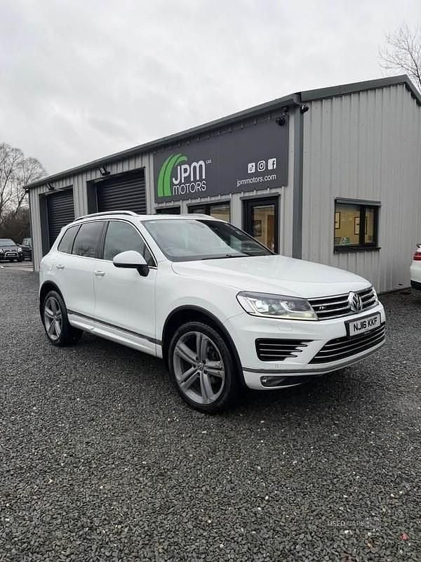 Used VW Touareg R-line 262 HP (192 kW) 2016 White SUV