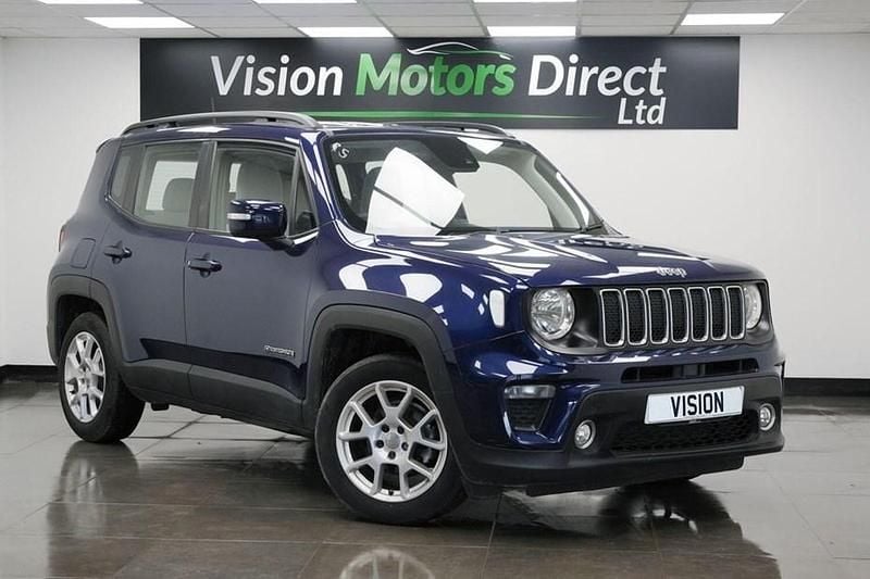 Blue Used 2019 Jeep Renegade Longitude SUV | £10,000 (Good price) - Image 1/1