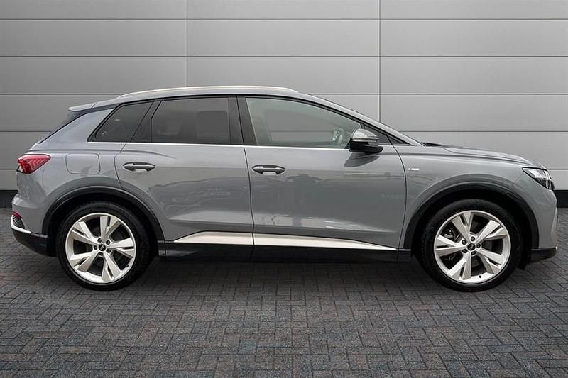 Used Audi Q4 e-tron S-Line 150 kW (204 HP) 2022 Pebble grey SUV
