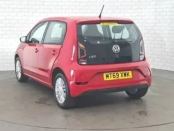 Used VW up! move up! 60 HP (44 kW) 2019 Red Hatchback