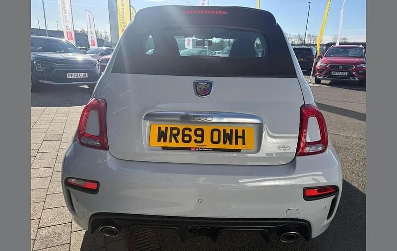 Used Abarth 595 144 HP (105 kW) 2019 Grey Cabriolet