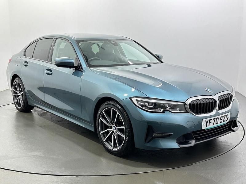 Used BMW 318 Sport Line 150 HP (110 kW) 2020 Blue Sedan