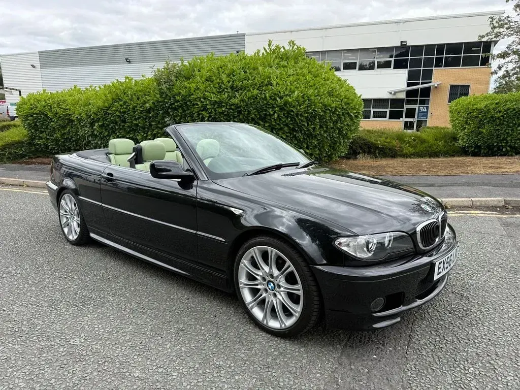 Used BMW 325 Cabriolet M Sport 192 HP (141 kW) 2006 Black Cabriolet