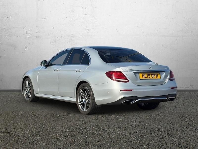 Used Mercedes E400 AMG line 340 HP (250 kW) 2019 Silver Sedan