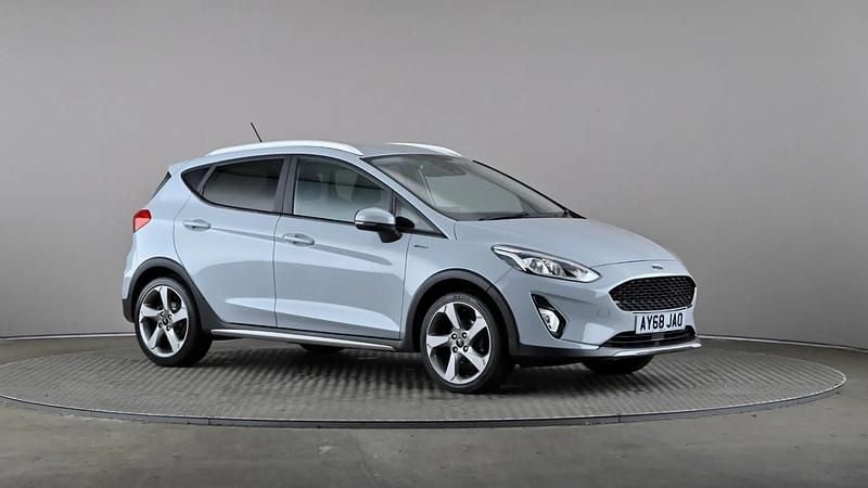 Silver Used 2018 Ford Fiesta Active X Hatchback | £10,198 (Fair price) - Image 1/4