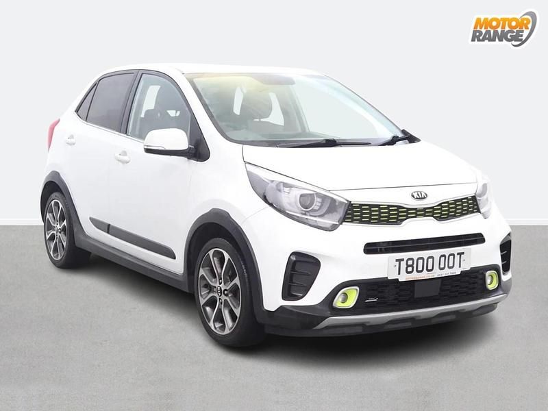 Used Kia Picanto X-Line 84 HP (61 kW) 2018 White Hatchback
