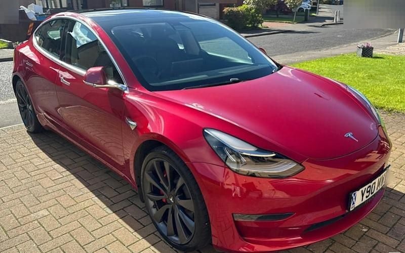 Used 2023 Tesla Model 3 Performance Sedan | £18,699 (Good price) - Image 1/3