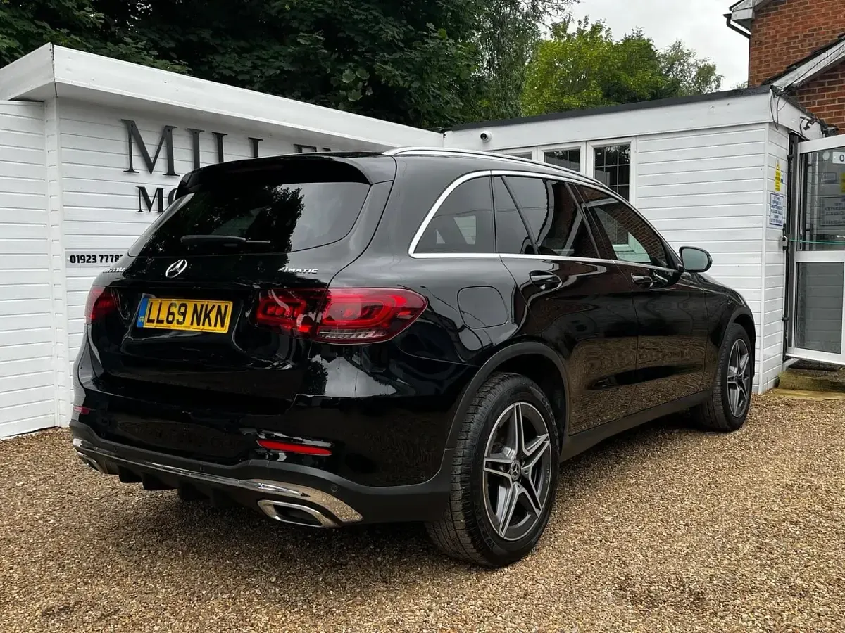 Used Mercedes GLC220 AMG line 2019 Black SUV