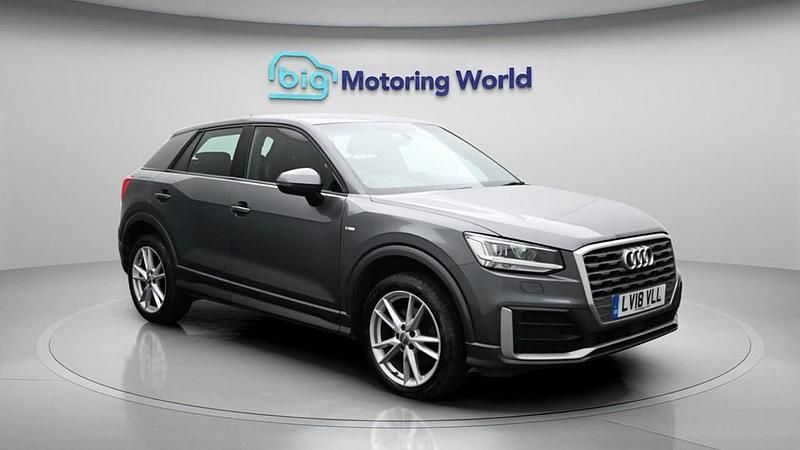 Begagnad Audi Q2 S-Line 150 HK (110 kW) 2018 Grå SUV