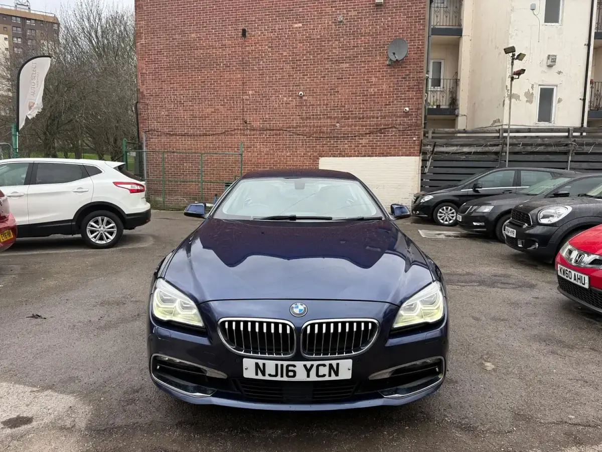 Used BMW 640 Comfort Edition 2016 Blue Coupe