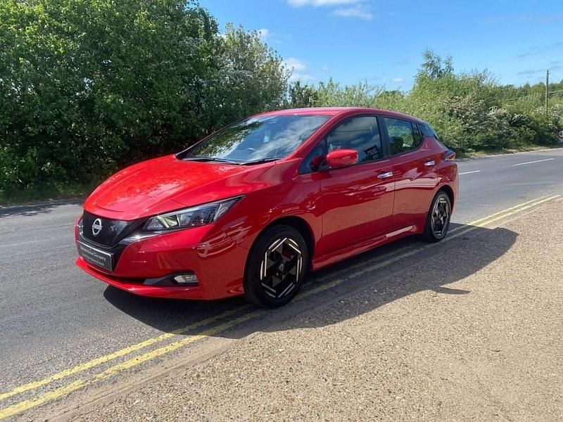 Red Used 2022 Nissan Leaf Acenta Hatchback | £8,995 (Good price) - Image 1/4