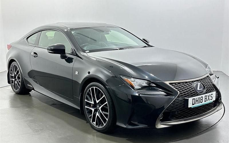 Black Used 2018 Lexus RC300h Sport Line Coupe | £17,736 (Expensive) - Image 1/3