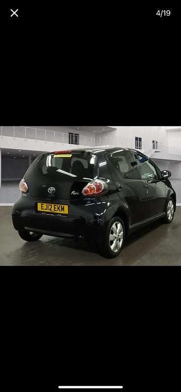 Used Toyota Aygo 2012 Black Hatchback