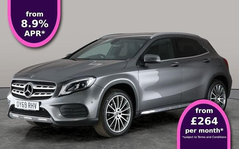 Grey Used 2019 Mercedes GLA180 AMG line SUV | £17,460 (Fair price) - Image 1/3