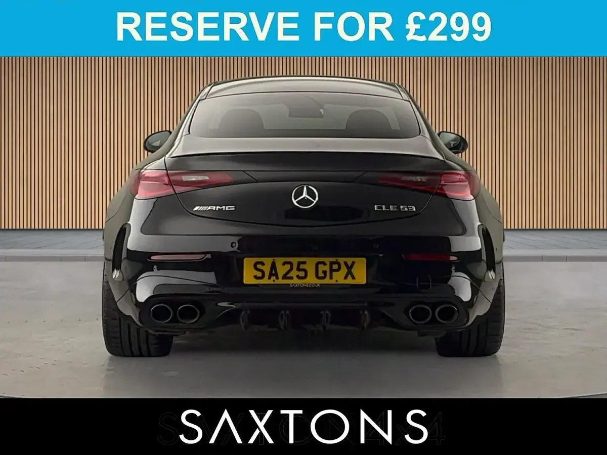 Used Mercedes CLE53 AMG Premium Plus 442 HP (325 kW) 2025 Obsidian black Coupe