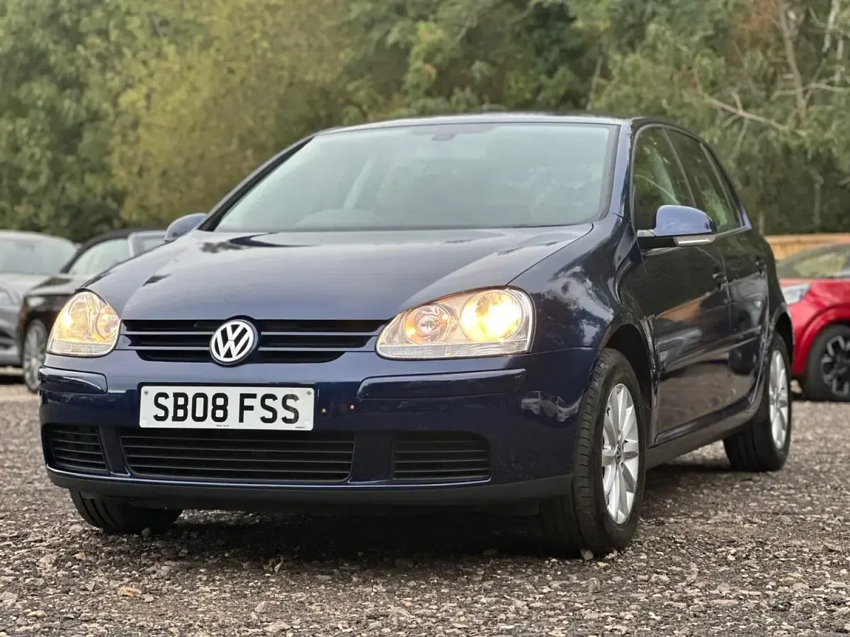 Used VW Golf VI Match 113 HP (83 kW) 2008 Blue Hatchback