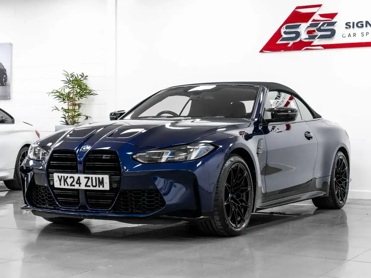 Used BMW M4 Cabriolet Competition Edition 530 HP (389 kW) 2024 Blue Cabriolet