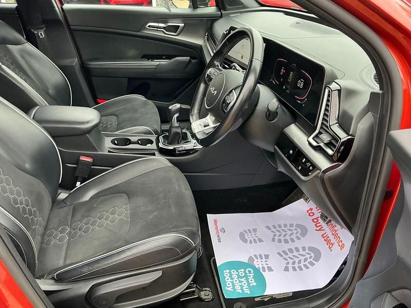 Used Kia Sportage GT-Line 116 HP (85 kW) 2022 Orange SUV